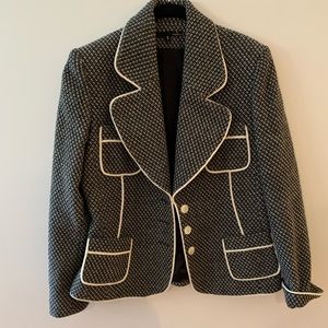 Vintage Blazer black made in Paris France